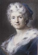Rosalba carriera Self-Portrait as Winter oil painting on canvas